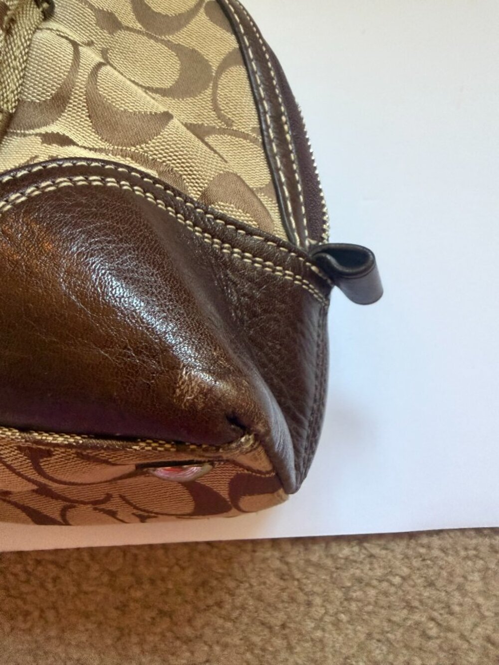 Coach Miranda Dome Satchel (F13977) - Picture 8 of 13